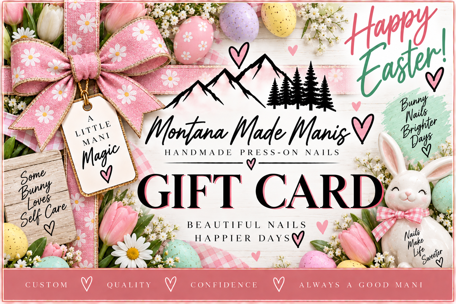Montana Made Manis Easter gift card
